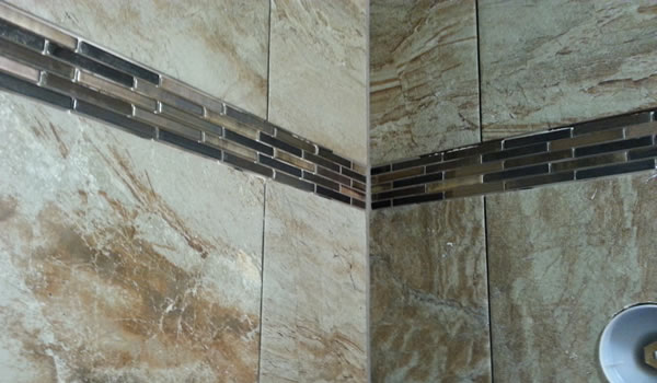 Finish Grouting a Tile Shower.