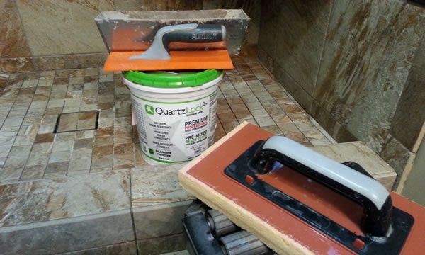 QuartzLock2 Grouting Materials and Tools.