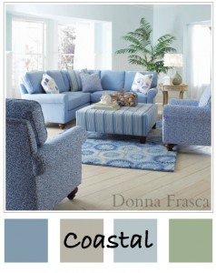 Coastal colors are a warm tone for your eyes.