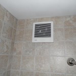 Wall vent fan installation in a Harrisburg, Pa bathroom.