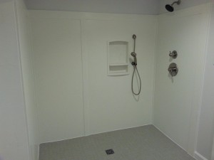 mechanicsburg pa curbless roll in shower for wheelchair access