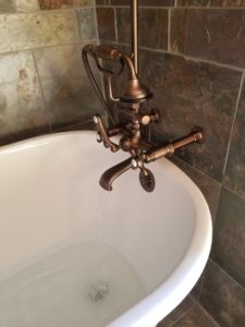 wall mounted clawfoot tub faucets in Gettysburg, Pa